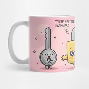 Lock and Key Mug